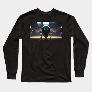 Insect robot with cinematic light Long Sleeve T-Shirt